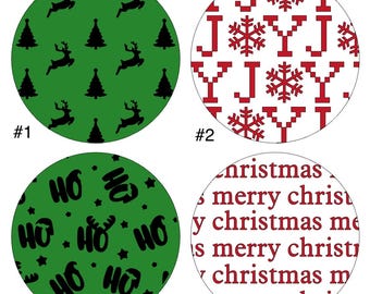Christmas Pattern Macaron Silk Stencils | Cake Pop Stencils