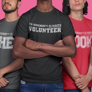 Jemandes Lieblings Volunteer Softstyle T-Shirt Community Service Volunteering Helfer T-Shirt Geschenk