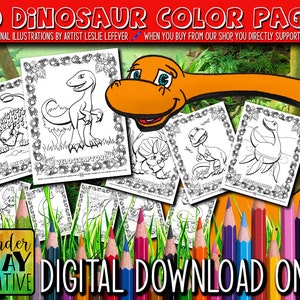 Dinosaur Coloring Pages, Dinosaur Printable, Dinosaur Games, Dinosaur Activities, Printable Coloring Pages, Dinosaur Party Birthday, DIGITAL