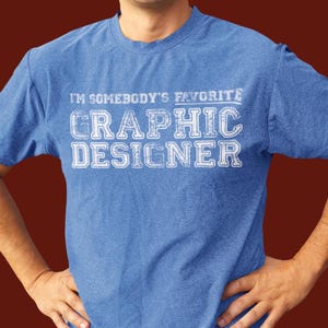 Jemandes Lieblings Grafikdesigner Softstyle T-Shirt Grafiker Grafikdesign Layout Artist T Shirt Geschenk