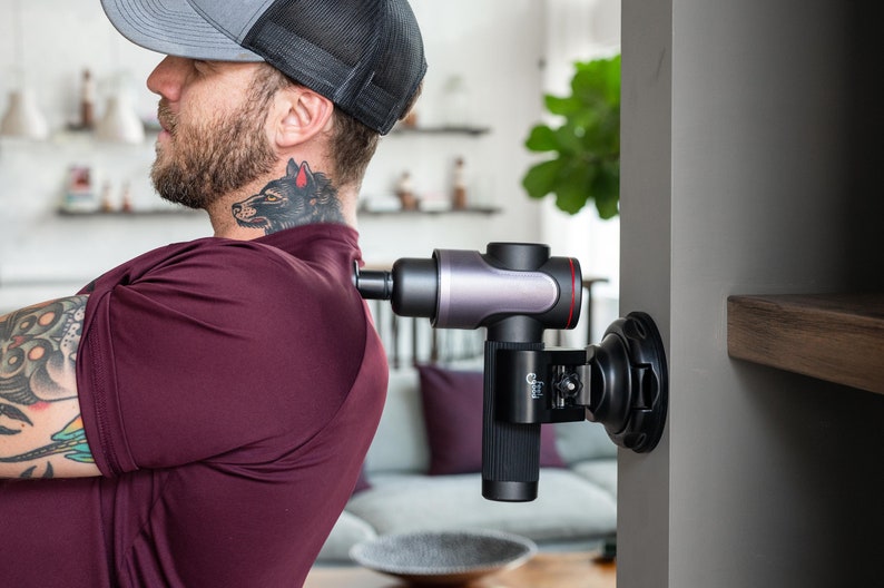 Best Massage Gun Accessory Suction Cup Wall Mount Theragun Etsy