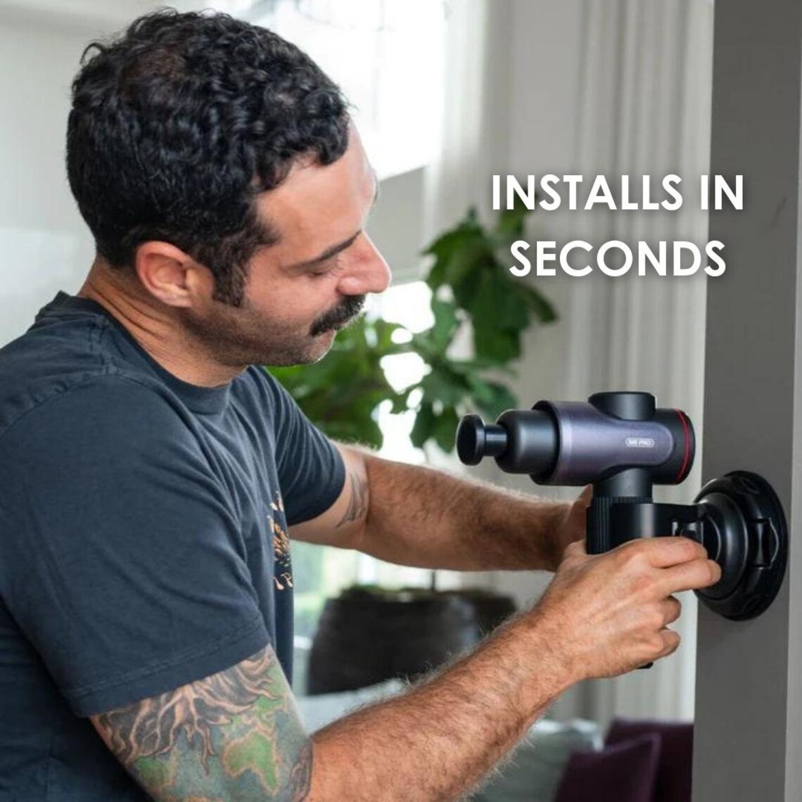 Theragun Wall Mount Handsfree Massage Gun Holder Theragun Etsy