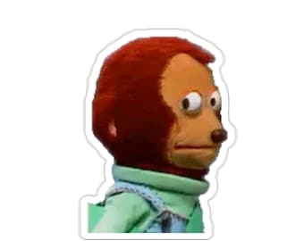 Buy Monkey Puppet Meme Pokemon Card Online in India - Etsy
