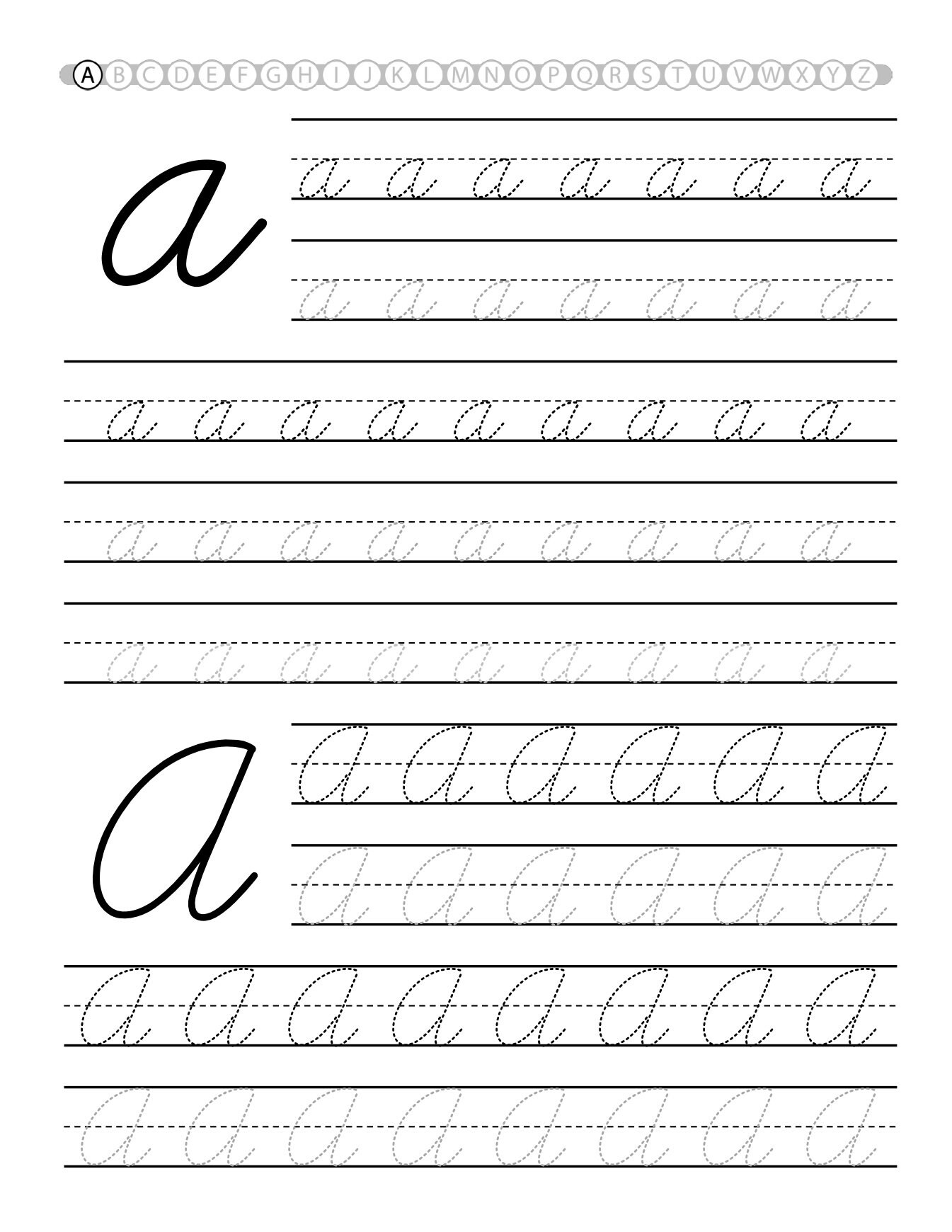 Cursive Handwriting Book - DIGITAL COPY