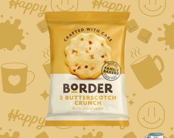 Border Butterscotch Crunch Twin Pack 20g