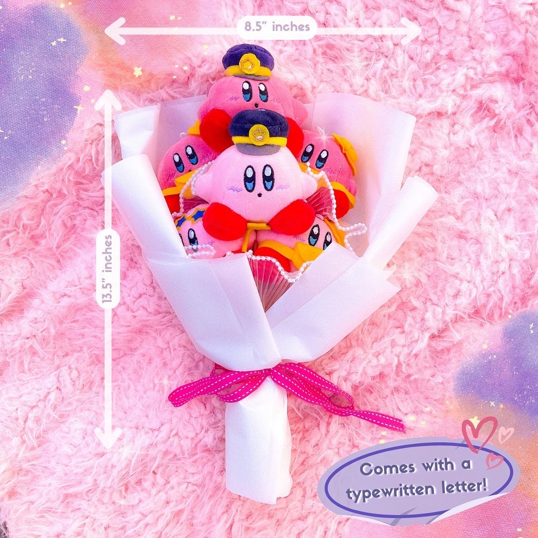 Buquê de Pelúcia Kawaii Kirby