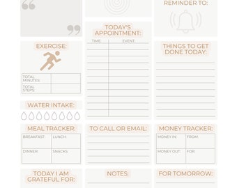Weekly to Do List Printable, Instant Download, Weekly Planner - Etsy
