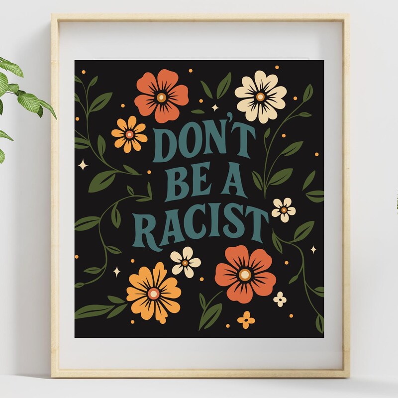 Antiracism Posters - Etsy