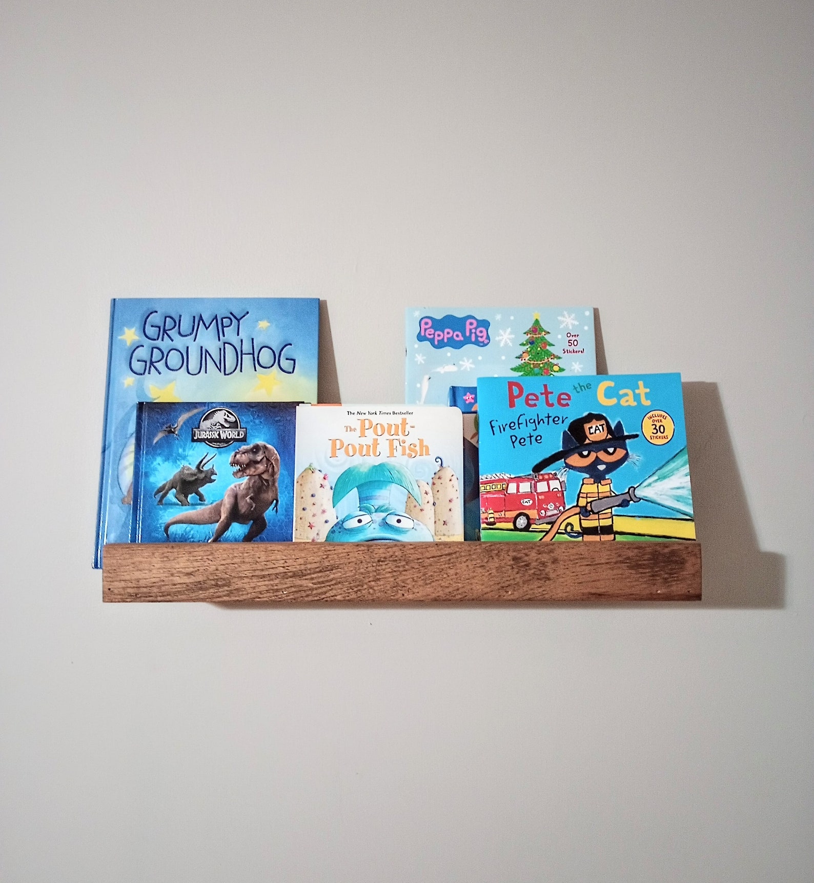 Nursery Shelves Book Ledge Nursery Bookshelves Floating Etsy