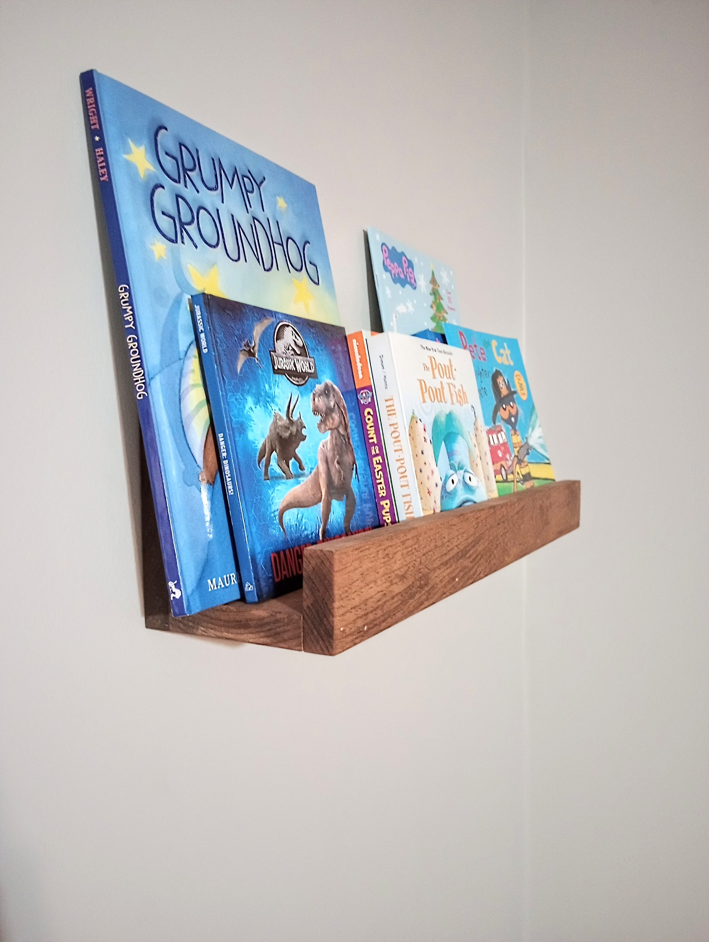 Nursery Shelves Book Ledge Nursery Bookshelves Floating Etsy