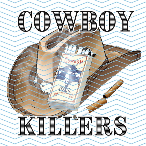 cowboy killers cigarettes Cowboy Killers/digital Download/png