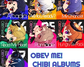 Obey Me! Chibi CD Charm