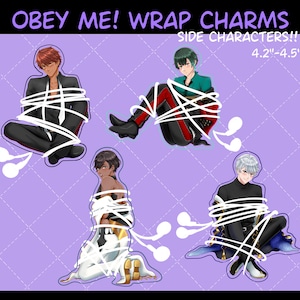 Obey Me Side Character Wrap Charms