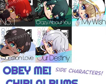Pre-Order: Obey Me! Chibi Albums-Side Characters.
