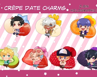 Obey Me! Crêpe Date Charms