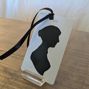 Literary NFC Bookmarks: Opens Author Profile & Life Summary - Jane Austen - Unique Educational Gift for Book Lovers and Bibliophiles