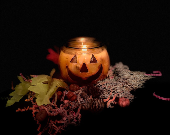 Featured listing image: Pumpkin Lantern Candle- Various Scents