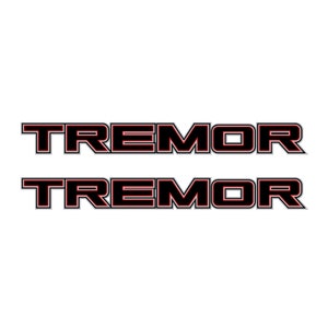 Tremor Decals Package Truck Bed Side F150 F250