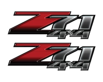 Z71 4x4 Truck Decals Stickers for 1500 2500
