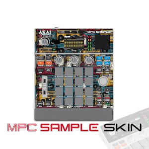 Puede incluir: Una funda para Akai Professional MPC Sample con un estampado gráfico colorido de radiocasetes vintage. La funda incluye recortes para la rejilla central de dieciséis pads cuadrados, varios mandos de control, una pantalla digital y botones.