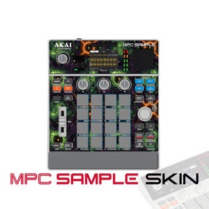Tema de amostra Akai MPC / Redemoinho Cósmico Verde