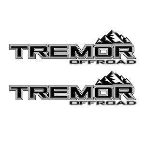 Tremor Offroad-Abziehbild-Paket LKW-Bettseite F150 F250