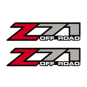 Z71 Off Road Decals Aufkleber Chevy Silverado / GMC SIERA