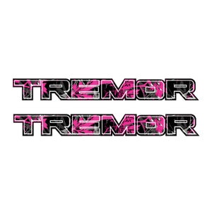 Tremor Camo Decals Package Truck Bed Side F150 F250