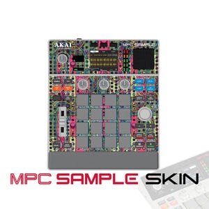 Skin de muestra para Akai MPC / remolino de jungla eléctrica