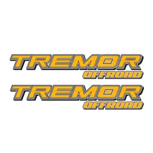 Tremor Offroad Sport Decals Package Truck Bed Side F150 F250
