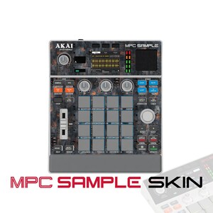 Panel de muestra de Akai MPC / Panel de hierro industrial