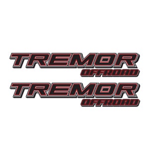 Tremor Offroad Sport Aufkleber Paket LKW Ladefläche Seite F150 F250