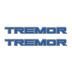 Tremor Decals Package Truck Bed Side F150 F250