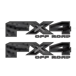 FX4 OffRoad Decal Replacement Sticker Ford