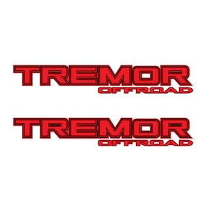 Tremor Offroad Decals Package Truck Bed Side F150 F250