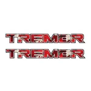 Tremor Camo Decals Package Truck Bed Side F150 F250