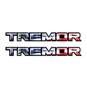 Tremor USA Flagge Abziehbilder Paket LKW Bettseite F150 F250