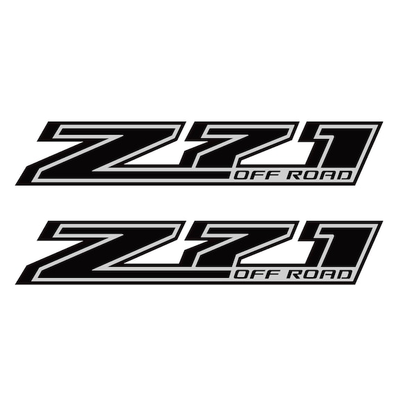 Z71 Offroad Aufkleber – Rot, 2 Stück, Je 5,1 X 31,1 Cm, Für Pick-up Trucks
