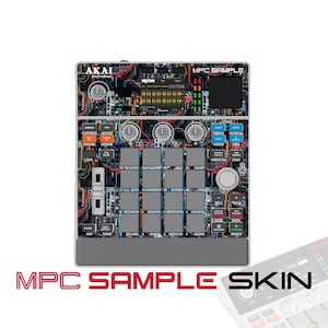 Akai MPC サンプルスキン / ネオン配線ダスク