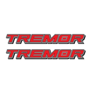 Tremor Decals Sport Package Truck Bed Side F150 F250