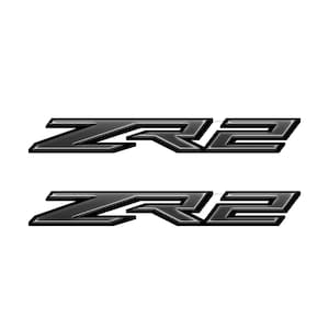 ZR2 Decals Adesivo sostitutivo per comodino / Confezione da 2