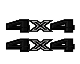 4X4 Decals Bedside Truck Stickers