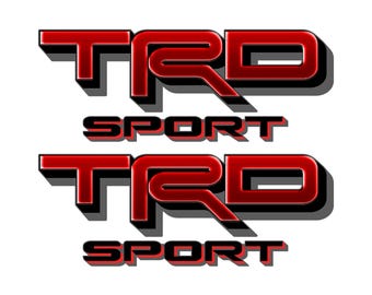 Calcomanías TRD Sport para Toyota Tacoma.