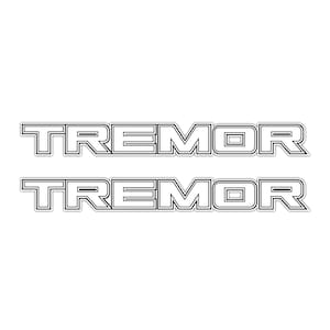 Tremor Decals Package Truck Bed Side F150 F250