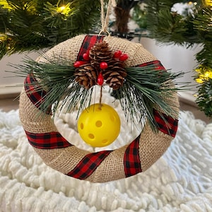 Pickleball Ornament