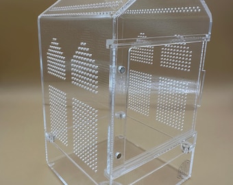 5x5x9” “Cathedral” jumping spider enclosure