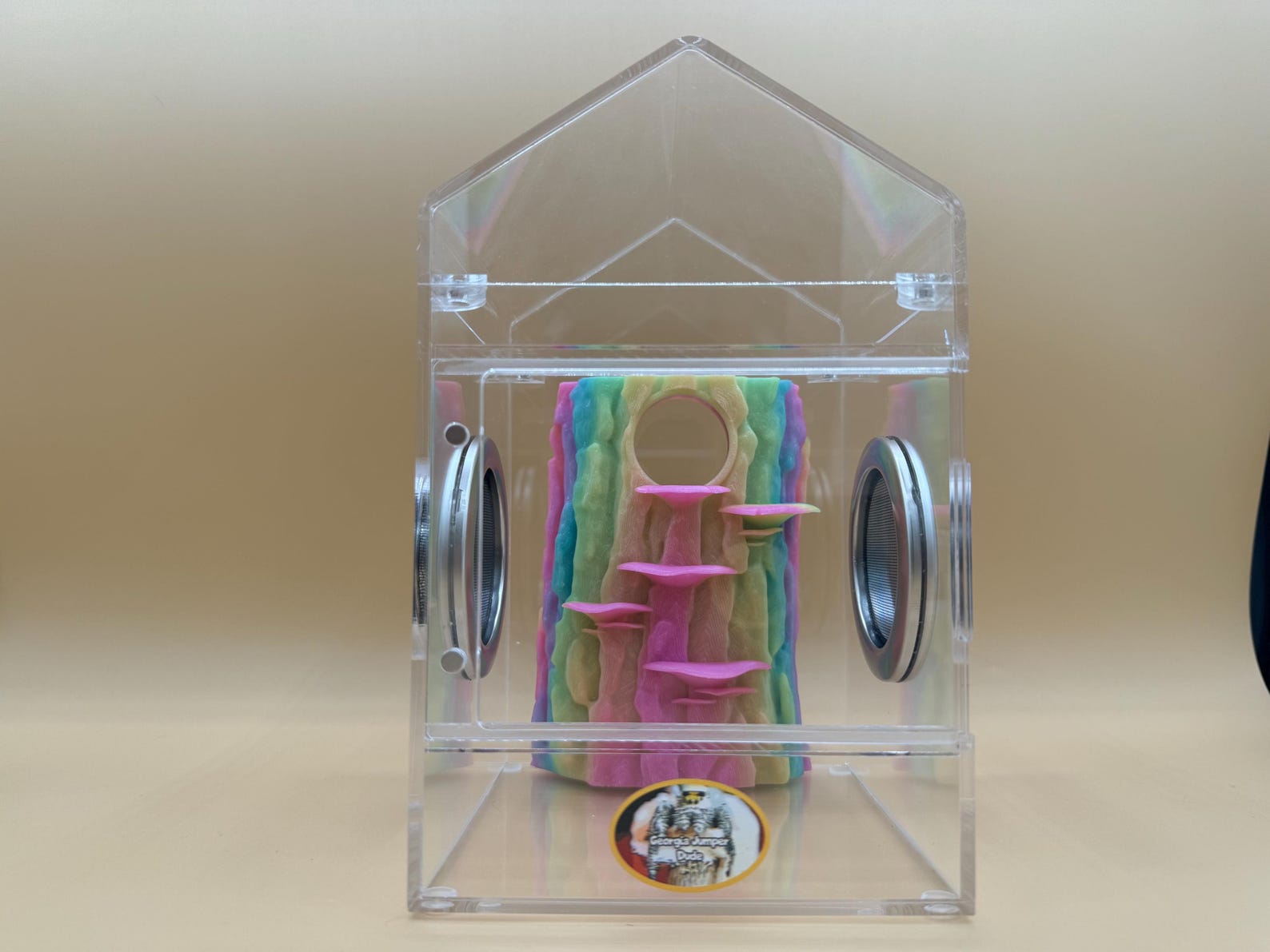 3D Universal Treehouse Insert for Jumping Spiders and Invertebrate ...
