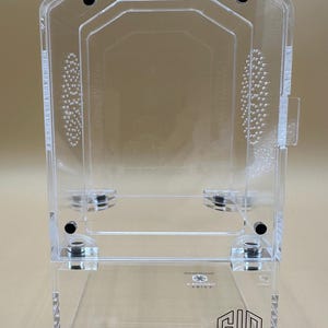 4x4x7” Tarantula Cribs “Small Spood Barn”  jumping spider enclosure