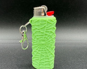 Glow in the Dark protective case for disposable lighter