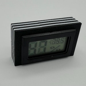 Multi-Directional Magnetic Digital Hygrometer cover (with our w/o hygrometer) *Built In Magnets*